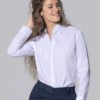 SHLPOP CAMICIA DONNA MANICA LUNGA POPELINE