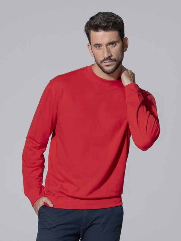 FELPA UOMO GIROCOLLO LEGGERA FRENCH TERRY