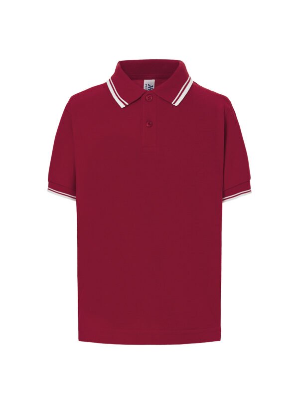 UNI_JHK_PKID210_JHK_BUWH POLO BAMBINO MANICA CORTA REGULAR