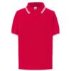 UNI_JHK_PKID210_JHK_RDWH POLO BAMBINO MANICA CORTA REGULAR