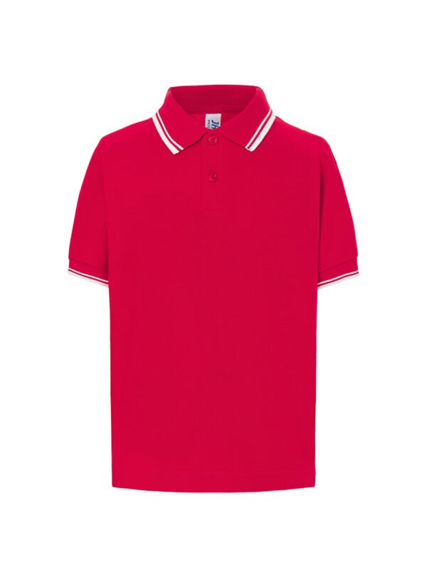 UNI_JHK_PKID210_JHK_RDWH POLO BAMBINO MANICA CORTA REGULAR