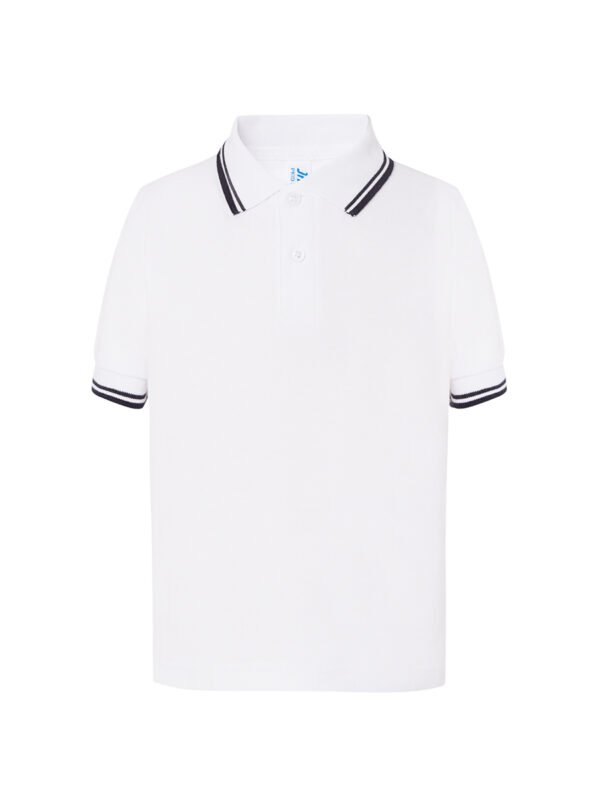 UNI_JHK_PKID210_JHK_WHNY POLO BAMBINO MANICA CORTA REGULAR