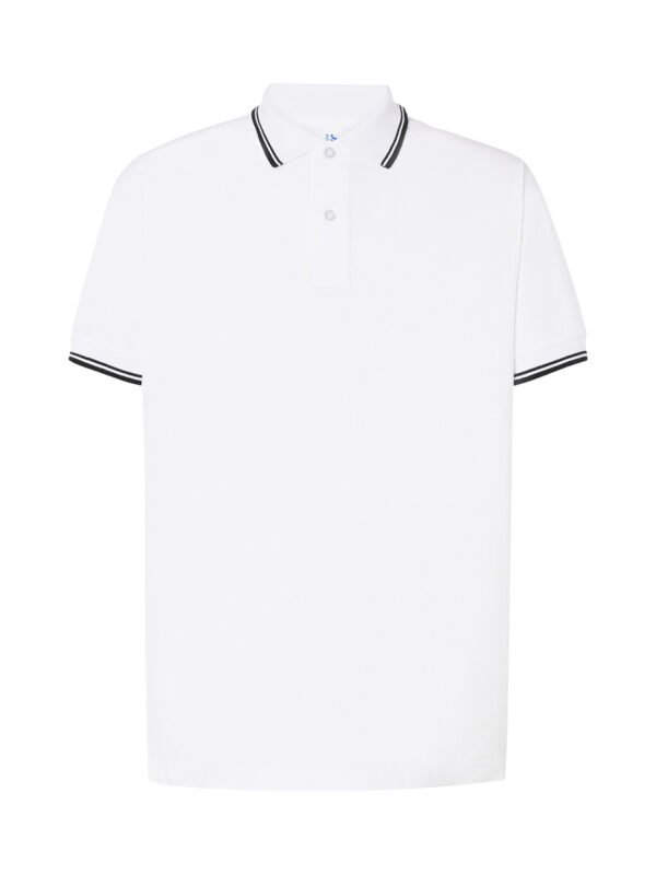 UNI_JHK_PORA210_JHK_WHBK POLO UOMO MANICA CORTA REGULAR