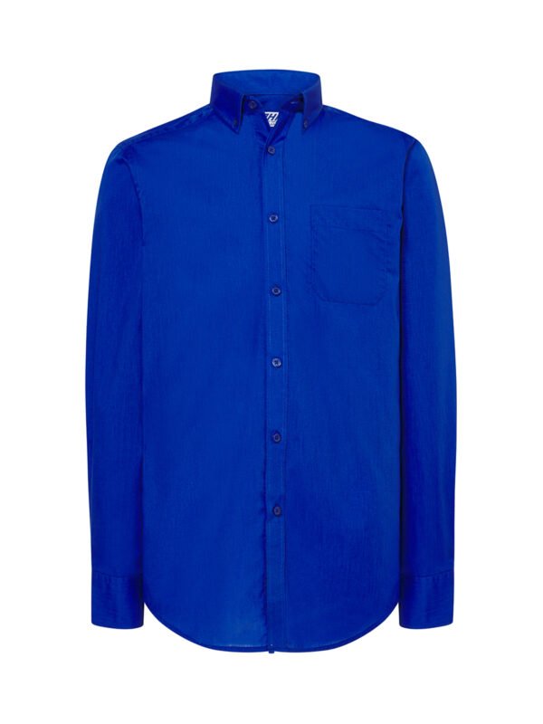 UNI_JHK_SHAPOP_JHK_RB CAMICIA UOMO MANICA LUNGA POPELINE