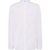 UNI_JHK_SHAPOP_JHK_WH CAMICIA UOMO MANICA LUNGA POPELINE