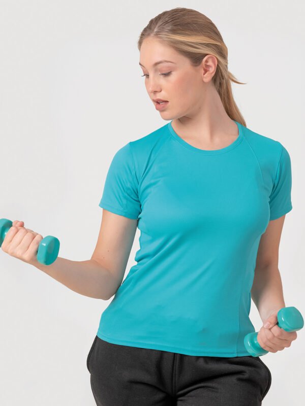 UNI_JHK_SPORTLADY-01 T-SHIRT DONNA MANICA CORTA SPORT