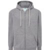 UNI_JHK_SWUAHOOD240_JHK_GM FELPA UOMO CAPPUCCIO E ZIP LEGGERA FRENCH TERRY