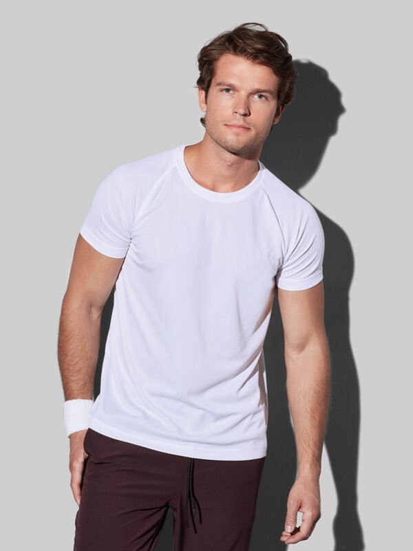 UNI_STD_ST8410-01 T-SHIRT UOMO MANICA CORTA SPORT ACTIVE