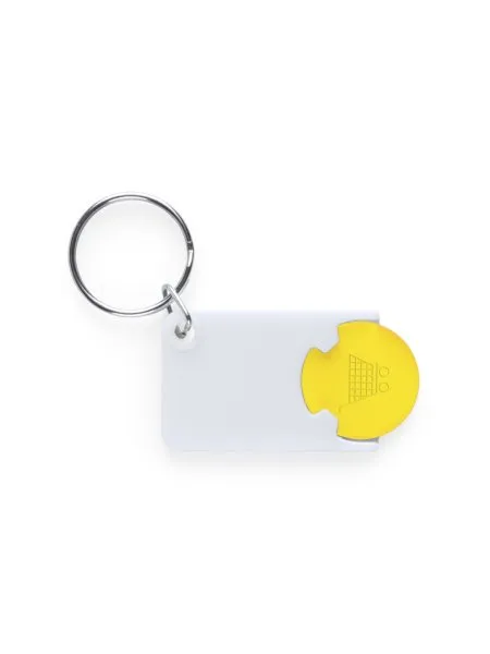 Portachiavi gettone carrello spesa personalizzato