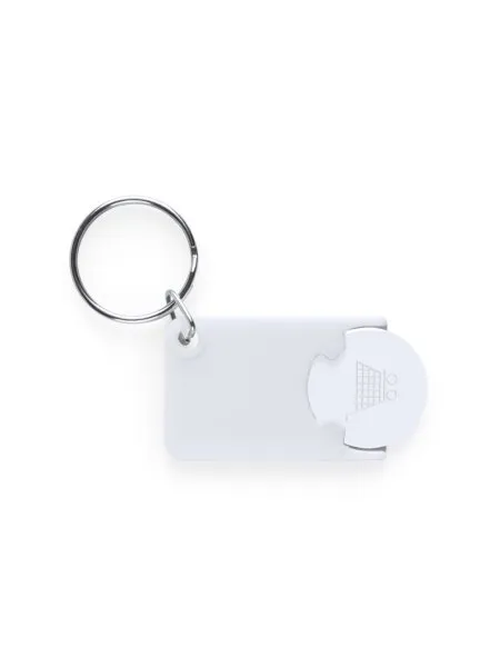 Portachiavi gettone carrello spesa personalizzato