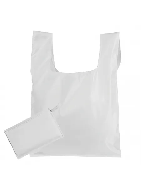 borsa-shopper-richiudibile-in-pochette-40x57x75-cm-bianco.jpg Shopper bag pieghevole personalizzata Sammy 40 x 57 x 7,5 cm