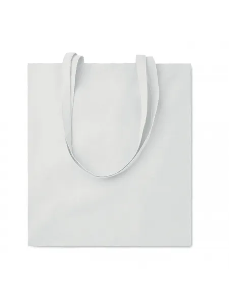 cottonel-colour-bianco.jpg Shopper bags in cotone colorato 38x42 cm