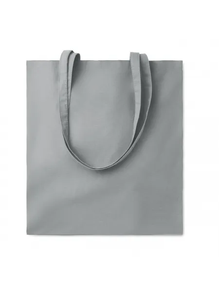 cottonel-colour-grigio.jpg Shopper bags in cotone colorato 38x42 cm