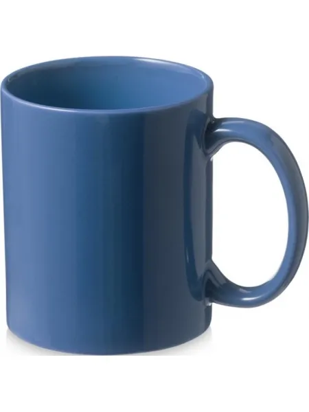 tazza-in-ceramica-santos-blu.jpg Tazza in ceramica colorata personalizzata Santos 330 ml