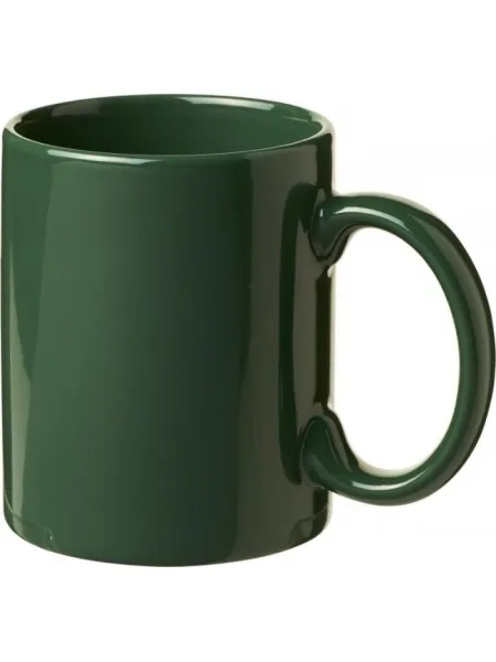 tazza-in-ceramica-santos-verde.jpg Tazza in ceramica colorata personalizzata Santos 330 ml