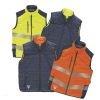 gilet riflettente Gilet imbottito reversibile